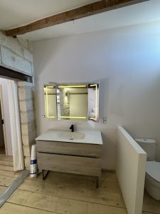 Salle d'eau chambre 2 lits